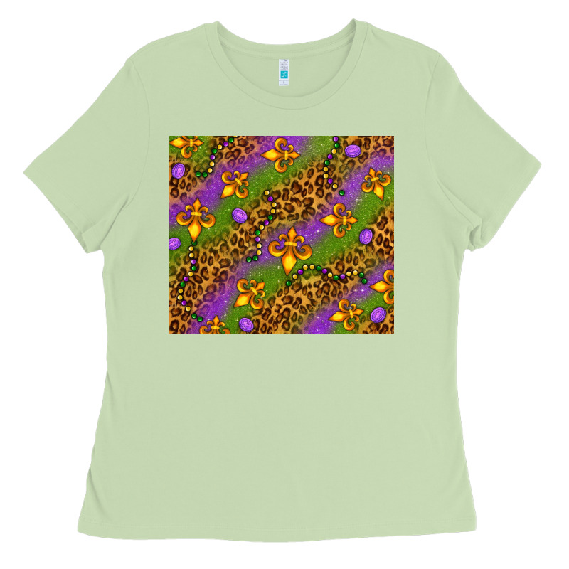 Mardi Gras Tumbler Ladies Tee by HowdyJamesFarm | Teevron