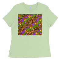 Matcha Mardi Gras tumbler Ladies Tee - HowdyJamesFarm