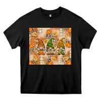 Black fall with gnomes Heavy Core Tee - texasbilliewilder