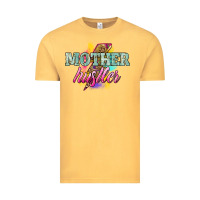 Vintage Mustard Mother hustler lightning bolt mother's day Vintage Tee - HowdyJamesFarm
