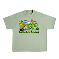 Oil Green PCA Patient Care Assistant St. Patrick's Day Urban Heavy Tee - CowGirlArtShop