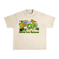 Sandshell PCA Patient Care Assistant St. Patrick's Day Urban Heavy Tee - CowGirlArtShop