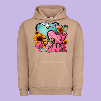 Cna Nurse Urban Hoodie Designed By Jahusdesignshop