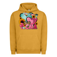 Pigment Peanut Butter cna nurse Urban Hoodie - JahusDesignShop