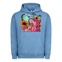 Pigment Pebble Blue cna nurse Urban Hoodie - JahusDesignShop