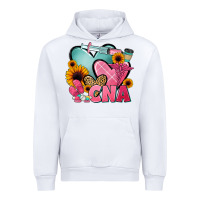 White cna nurse Urban Hoodie - JahusDesignShop