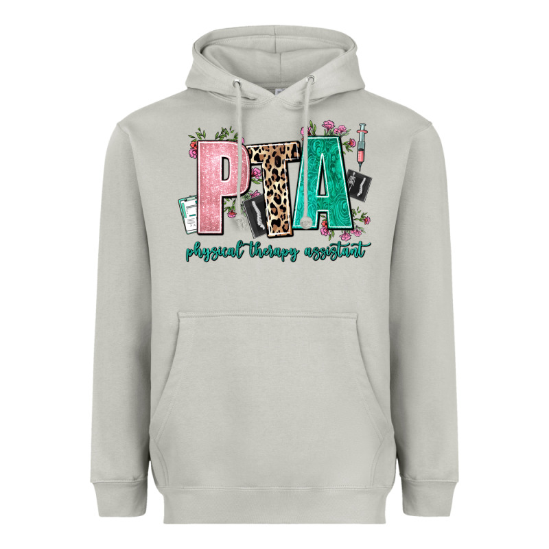 Pta Physical Therapy Assistant Heavyweight Hoodie by AdoDesignShop | Teevron