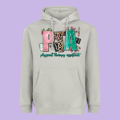 Pta Physical Therapy Assistant Heavyweight Hoodie Designed By Adodesignshop
