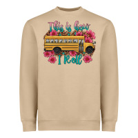 Mushroom this is how i roll school bus Heavyweight Sweatshirt - Artiststas