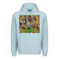Blue Mist easter gnome celebration Premium Hoodie - CowhideDigitalArt