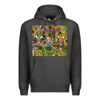 Charcoal Heather easter gnome celebration Premium Hoodie - CowhideDigitalArt
