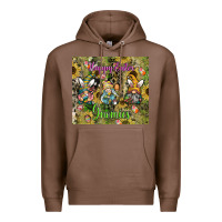 Chestnut easter gnome celebration Premium Hoodie - CowhideDigitalArt