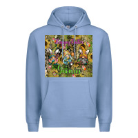 Colony Blue easter gnome celebration Premium Hoodie - CowhideDigitalArt