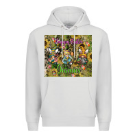 Dove Grey easter gnome celebration Premium Hoodie - CowhideDigitalArt