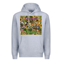 Heather Grey easter gnome celebration Premium Hoodie - CowhideDigitalArt