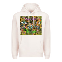 Pale Pink easter gnome celebration Premium Hoodie - CowhideDigitalArt