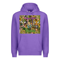 Purple easter gnome celebration Premium Hoodie - CowhideDigitalArt