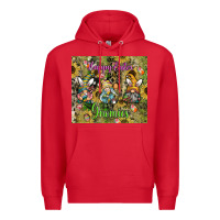 Red easter gnome celebration Premium Hoodie - CowhideDigitalArt