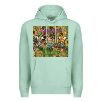 Seafoam easter gnome celebration Premium Hoodie - CowhideDigitalArt