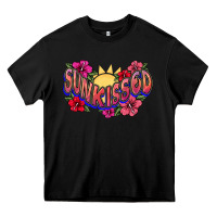 Black sunkissed Heavy Core Tee - NancyCooperArtShop