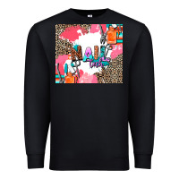 Black nail tech Premium Sweatshirt - AdoDesignShop