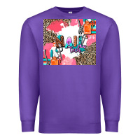Purple nail tech Premium Sweatshirt - AdoDesignShop
