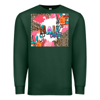 Sports Green nail tech Premium Sweatshirt - AdoDesignShop