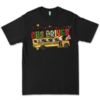 Black santas favorite bus driver Premium Tee - texasbilliewilder