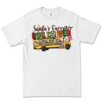 White santas favorite bus driver Premium Tee - texasbilliewilder