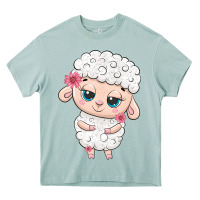 Arona cute sheep Heavy Core Tee - texasbilliewilder