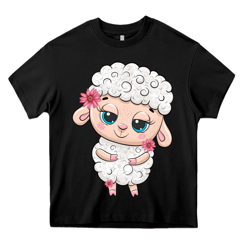 Cute Sheep Heavy Core Tee by texasbilliewilder | Teevron