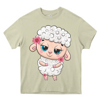 Mossy cute sheep Heavy Core Tee - texasbilliewilder