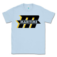 Dusty Blue massachusetts maritime academy Classic Tee - maiPhamDesign