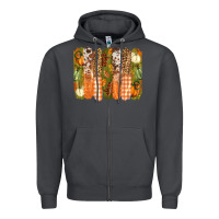 Smoke fall brushstrokes Zipper Hoodie - BarkalooDesign