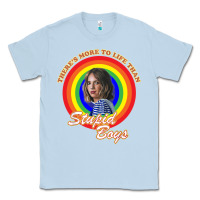 Dusty Blue Things There's Something Stranger Classic Tee - maiPhamDesign