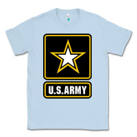 Dusty Blue Army strong Classic Classic Tee - maiPhamDesign