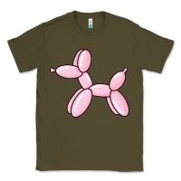 Army Green balloon dog pink Classic Tee - maiPhamDesign