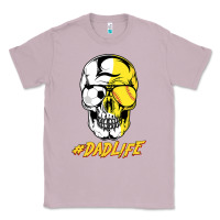 Lilac Dad life Sugar Skull for Soccer Softball Halloween Costume Classic Tee - maiPhamDesign