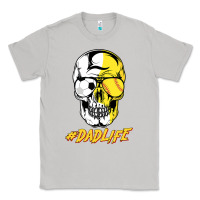 Moon Dust Dad life Sugar Skull for Soccer Softball Halloween Costume Classic Tee - maiPhamDesign