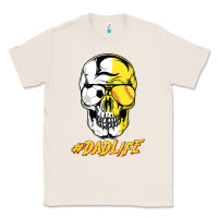 Natural Dad life Sugar Skull for Soccer Softball Halloween Costume Classic Tee - maiPhamDesign