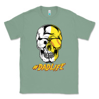Sage Dad life Sugar Skull for Soccer Softball Halloween Costume Classic Tee - maiPhamDesign
