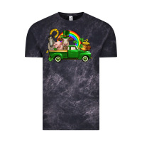 Cloud Black St. Patrick's Day farm animals Vintage Tee - CowGirlArtShop