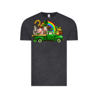 Vintage Black St. Patrick's Day farm animals Vintage Tee - CowGirlArtShop