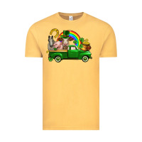 Vintage Mustard St. Patrick's Day farm animals Vintage Tee - CowGirlArtShop