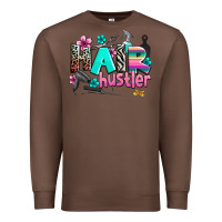 Chestnut hair hustler Premium Sweatshirt - AdoDesignShop
