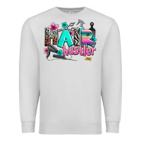 Dove Grey hair hustler Premium Sweatshirt - AdoDesignShop