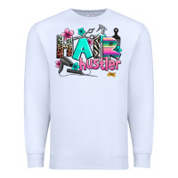 White hair hustler Premium Sweatshirt - AdoDesignShop