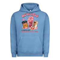 Pigment Pebble Blue were girls of course we need three drinks at all t Urban Hoodie - JahusDesignShop