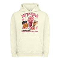 Pigment Pistachio were girls of course we need three drinks at all t Urban Hoodie - JahusDesignShop
