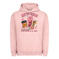 Pigment Salmon were girls of course we need three drinks at all t Urban Hoodie - JahusDesignShop